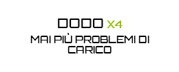 DODO X4 mai più problemi di carico