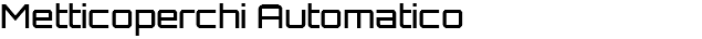 Metticoperchi Automatico